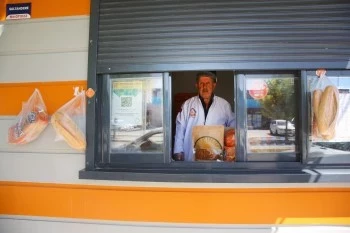 KÜLLÜOBA EKMEĞİ  YOĞUN TALEP ÜZERİNE BÜFELERDE