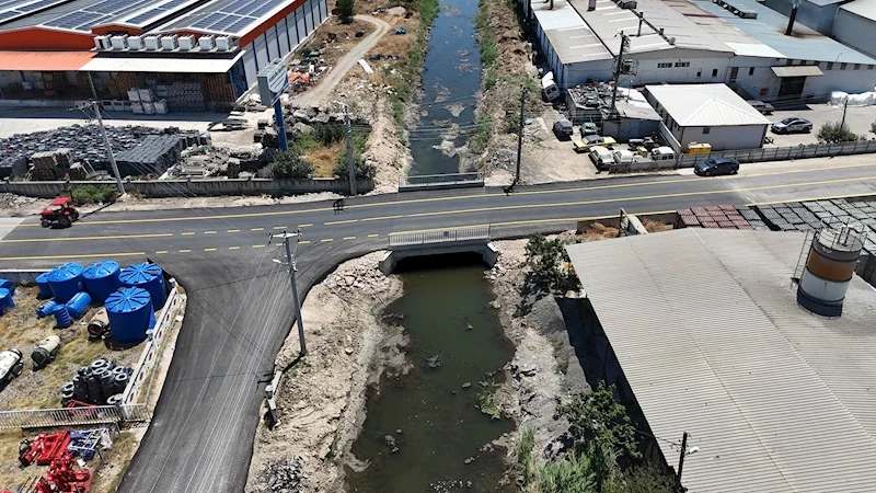 6 mahalle ulaşımının damar noktası Büyükşehirle yeni yüzüne kavuştu