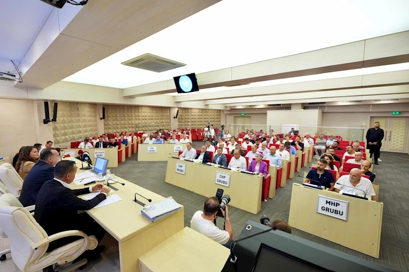 Büyükşehir Meclisi Ağustos Ayı Olağan Toplantısını Gerçekleştirdi