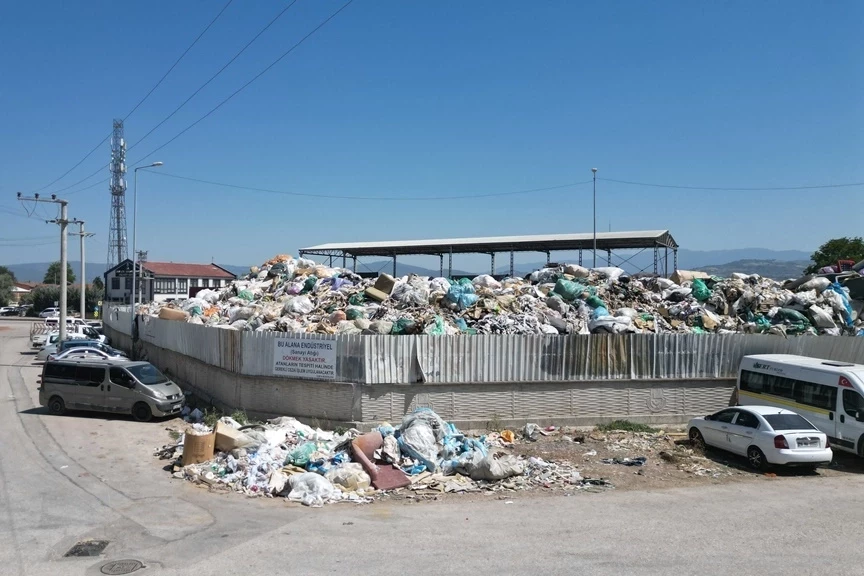 Bursa İnegöl’de sanayi atıkları kontrol altında
