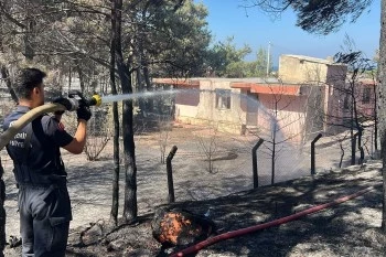 ÇANAKKALE’DEKİ YANGINA MÜDAHALEYE ESKİŞEHİR’DEN TAKVİYE EKİP