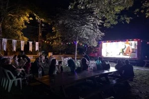 AÇIK HAVADA SİNEMANIN İLK KÖY DURAĞI SOĞUCAK OLDU