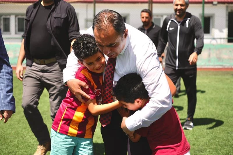 Geleceğin yıldızları bu sahada yetişecek!