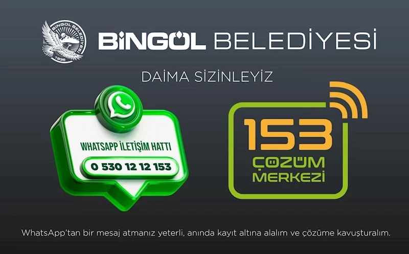BİNGÖL BELEDİYESİ, VATANDAŞLARA 7/24 KESİNTİSİZ ERİŞİM İMKÂNI SUNUYOR
