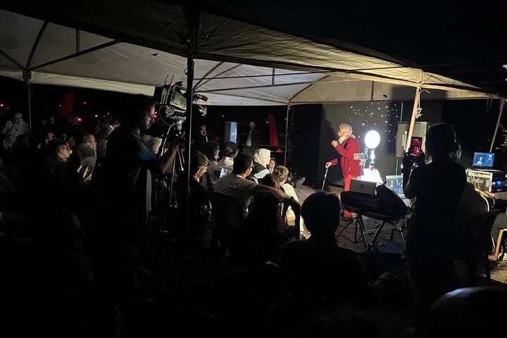 Çocuklar Sandras’ta uzayın gizemlerini keşfetti