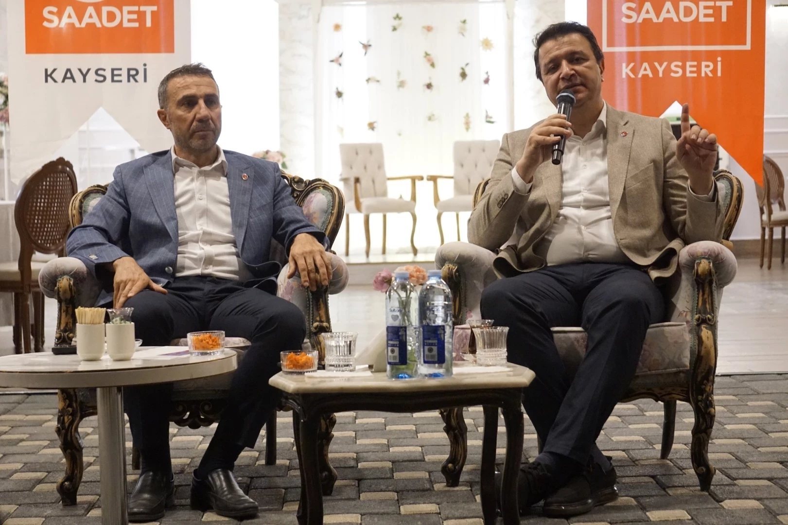 Saadet Partisi lideri Arıkan Kayseri