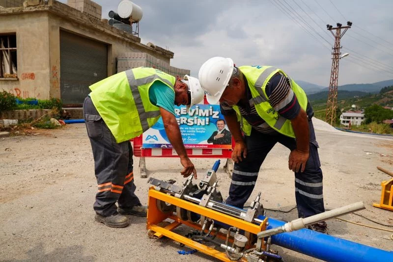 MESKİ, 4 Merkez İlçede Altyapı Hattı Çalışmalarını Sürdürüyor