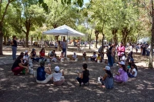 Çocuklar sanatla buluştu