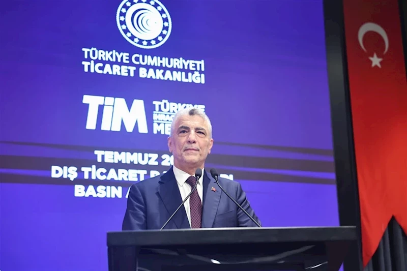 Ticaret Bakanı Ömer Bolat 2025 Yılı Temmuz Ayı Dış Ticaret Verilerini Açıkladı: İhracatta Tarihi Rekor
