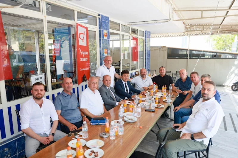 YUNUSEMRE, KSS ESNAFIYLA BİR ARAYA GELDİ